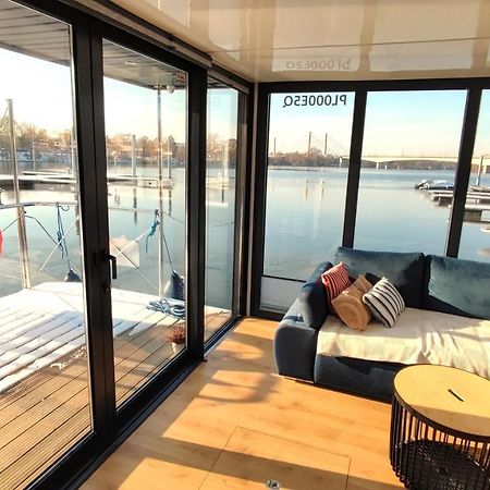 Houseboat Water King Apartament Plywajacy Dom Na Wodzie, 7 Os Wrocław Exteriör bild